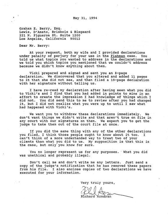 Complaint against Graham Berry