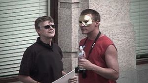 Graham Berry with client Donald Myers